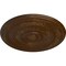 Ekena Millwork Carton Smooth Ceiling Medallion (Fits Canopies up to 9 1/8"), 29 1/8"OD x 1 1/2"P, Root Beer Crackle CM29CARBC - alternate 2